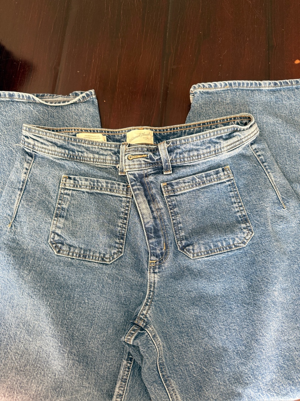 Universal Thread Sailor High-Rise Light Blue Denim Jeans